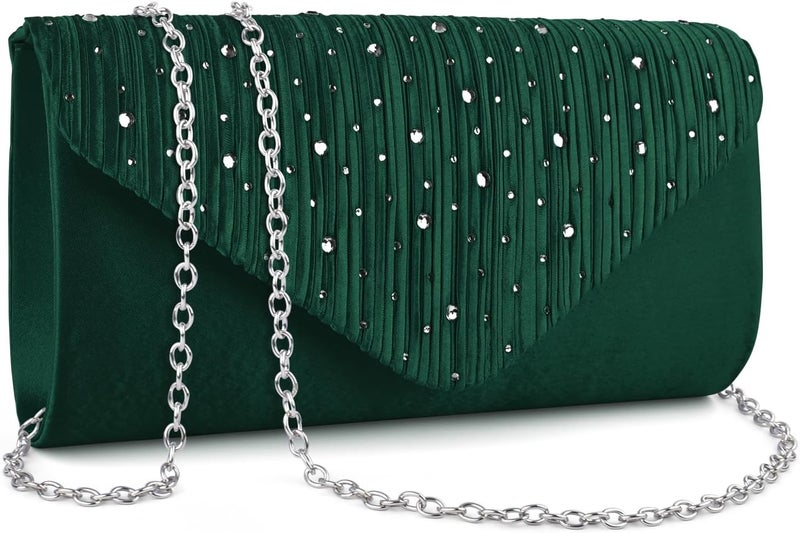 TINDTOP Evening Clutch Purses for Women Handbags for Formal Wedding Party Cocktail Prom Crossbody Shoulder Envelope Bag | for Formal Wedding, Party, Cocktail, Prom, for Formal Wedding, Party - Image 1